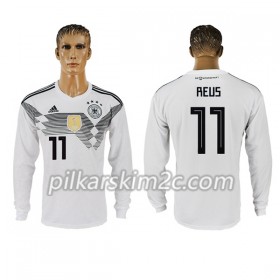 Koszulka Niemcy Reus 11 Główna Mistrzostwa Świata 2018 - Koszulki Piłkarskie(L/S)